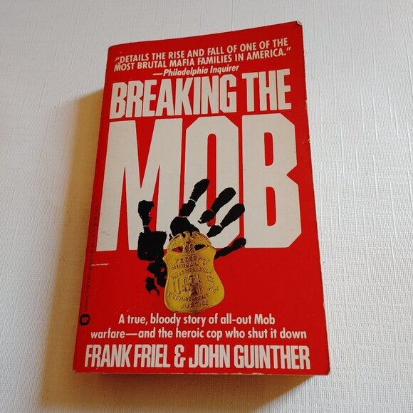 Breaking the Mob Frank Friel & John Guinther Book - Picture 1 of 2